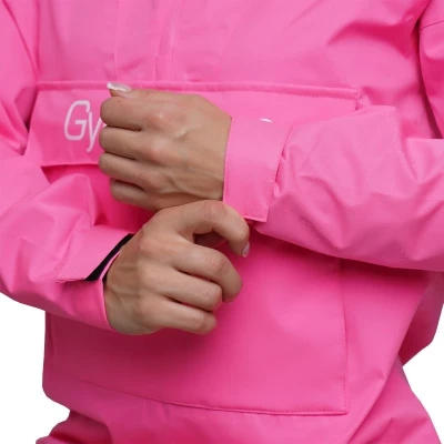 GymBeam Dámská bunda Rain Smock Fuchsia POUZE XL (VÝPRODEJ)