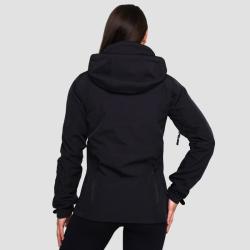 GymBeam Dámská bunda Softshell Black POUZE L (VÝPRODEJ)