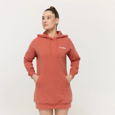 GymBeam Dámská Longline mikina Limitless Cinnamon