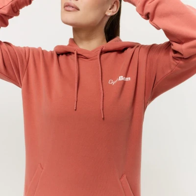 GymBeam Dámská Longline mikina Limitless Cinnamon