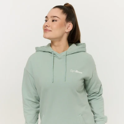 GymBeam Dámská Longline mikina Limitless Eucalypt