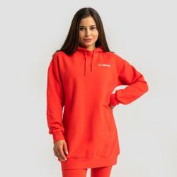 GymBeam Dámska Longline mikina Limitless Hot Red