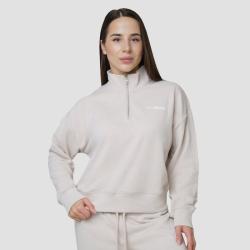 GymBeam Dámska mikina 1/2 Zip Agile Desert