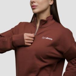 GymBeam Dámská mikina 1/2 Zip Agile Root