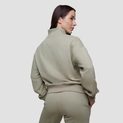 GymBeam Dámská mikina Agile ½ Zip Sage