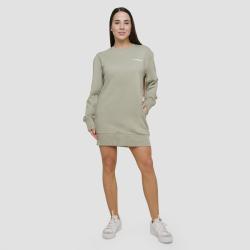 GymBeam Dámská mikina Agile Longline Sage