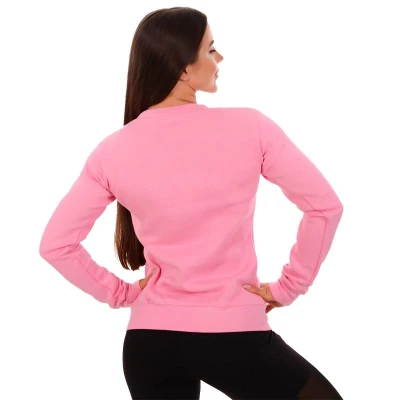 GymBeam Dámská mikina Basic Jumper Baby Pink