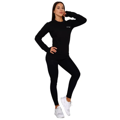 GymBeam Dámská mikina Basic Jumper Black