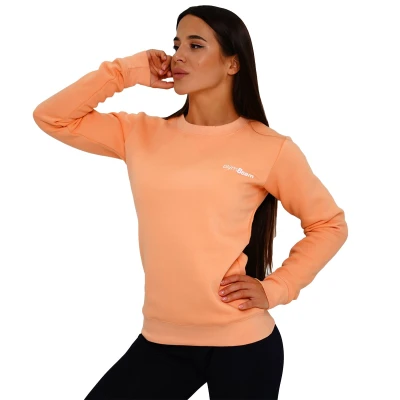 GymBeam Dámská mikina Basic Jumper Powder Peach