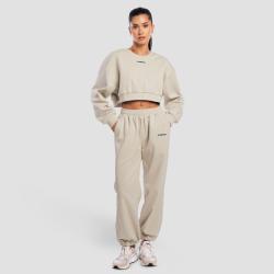 GymBeam Dámska mikina Cropped Aura Grey