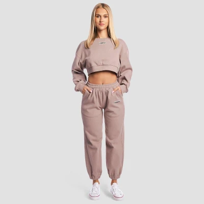 GymBeam Dámská mikina Cropped Aura Roux