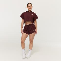 GymBeam Women‘s Relay Cropped Hoodie Fig