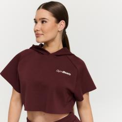 GymBeam Women‘s Relay Cropped Hoodie Fig