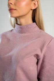 STRIX Dámska mikina Essential High-Neck Mauve