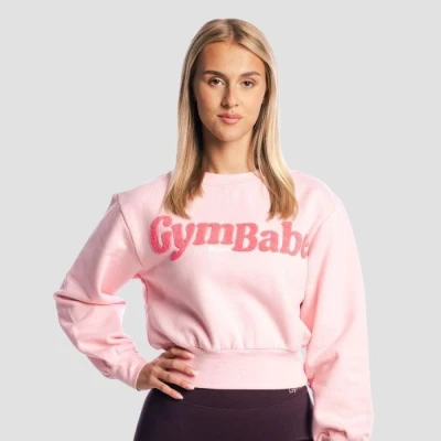 GymBeam Dámská mikina GymBabe Cherrybloom
