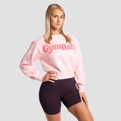 GymBeam Dámská mikina GymBabe Cherrybloom