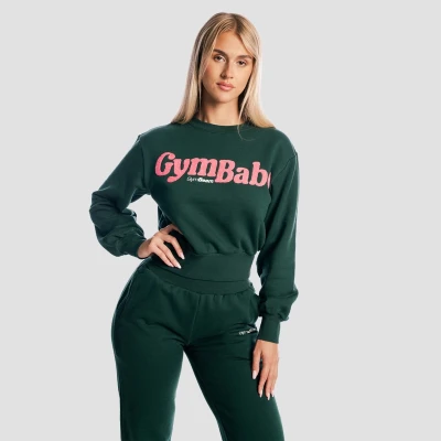GymBeam Dámská mikina GymBabe Forest