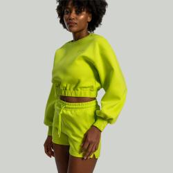 STRIX Dámská mikina Lunar Cropped Chartreuse