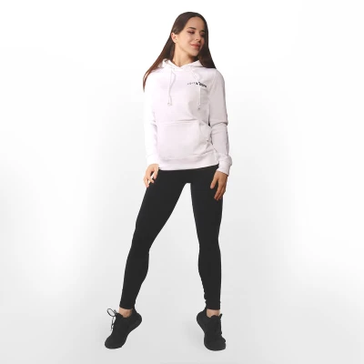 GymBeam Dámská mikina PRO Hoodie White