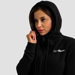 GymBeam Dámská mikina se zipem Limitless Black