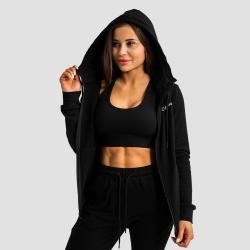 GymBeam Dámská mikina se zipem Limitless Black