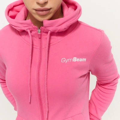GymBeam Limitless Dragonfruit dámská mikina se zipem