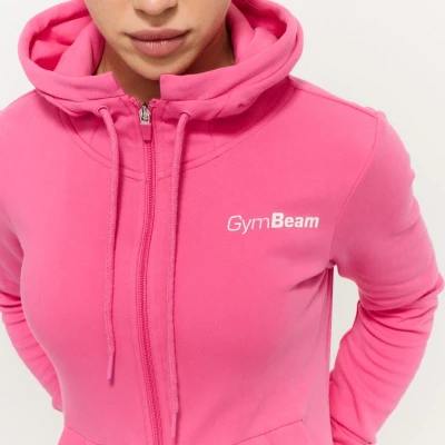 GymBeam Limitless Dragonfruit dámská mikina se zipem