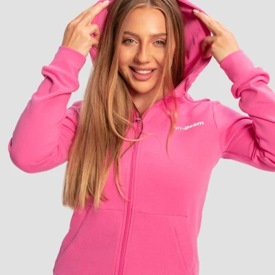 GymBeam Limitless Dragonfruit dámská mikina se zipem