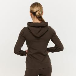 GymBeam Women‘s Limitless Zip Up Hoodie Espresso