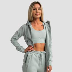 GymBeam Dámská mikina se zipem Limitless Eucalypt