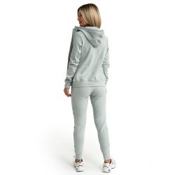 GymBeam Dámská mikina se zipem Limitless Eucalypt