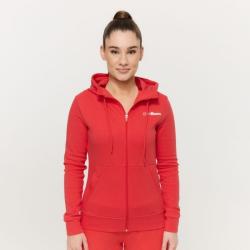 GymBeam Dámská mikina se zipem Limitless Hot Red