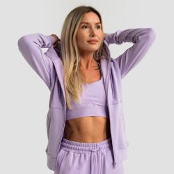 GymBeam Dámská mikina se zipem Limitless Lavender
