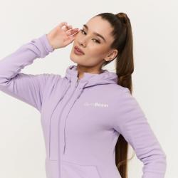 GymBeam Dámská mikina se zipem Limitless Lavender