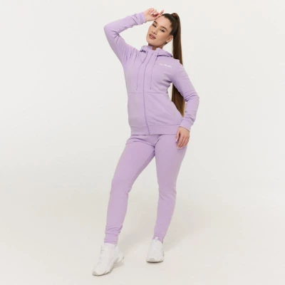 GymBeam Dámská mikina se zipem Limitless Lavender