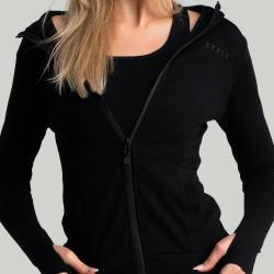STRIX Dámská mikina se zipem MERINO I Black