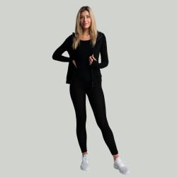 STRIX Dámská mikina se zipem MERINO I Black