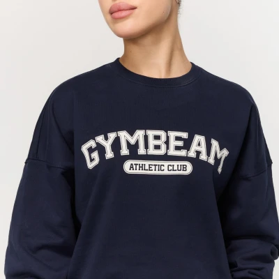 GymBeam Dámská mikina Varsity Blue