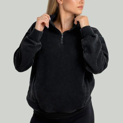 GymBeam STRIX Washed Black dámská mikina