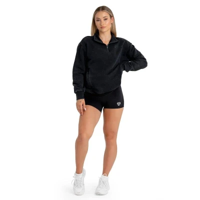 GymBeam STRIX Washed Black dámská mikina