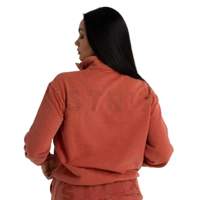 GymBeam Washed Terra STRIX dámská mikina
