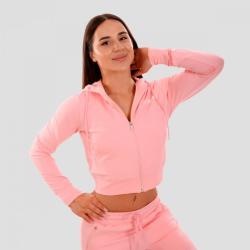 GymBeam Dámska mikina Zip-up TRN pink