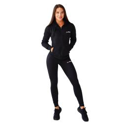 GymBeam Dámská mikina Zipper Hoodie Black