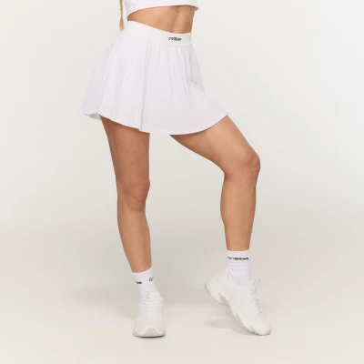 GymBeam Varsity White dámská sukně