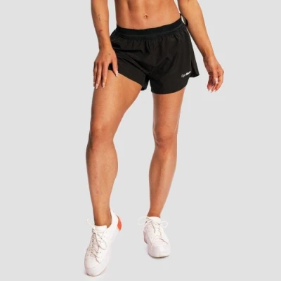 GymBeam Dámské běžecké šortky Pulse X Black