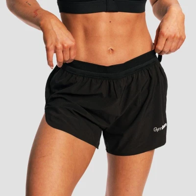 GymBeam Dámské běžecké šortky Pulse X Black