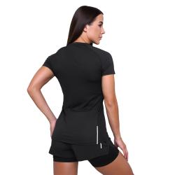 GymBeam Women‘s Pulse Running T-shirt Black