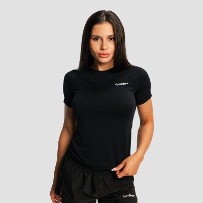 GymBeam Pulse X Black dámské běžecké triko