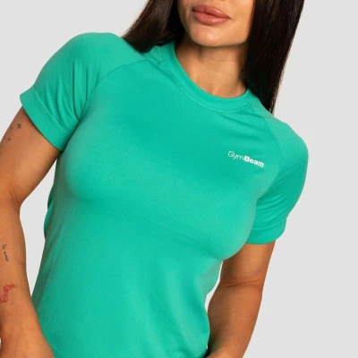 GymBeam Pulse X Green dámské běžecké triko