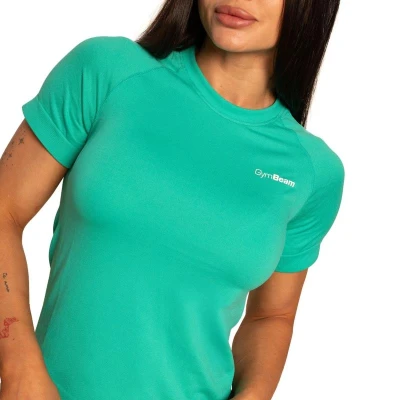 GymBeam Pulse X Green dámské běžecké triko